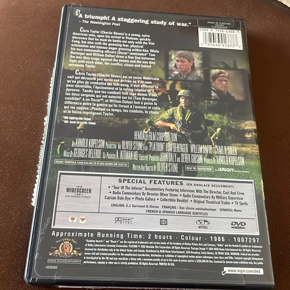 🔥 3/$25 🔥PLATOON: SPECIAL EDITION - Picture 5 of 9